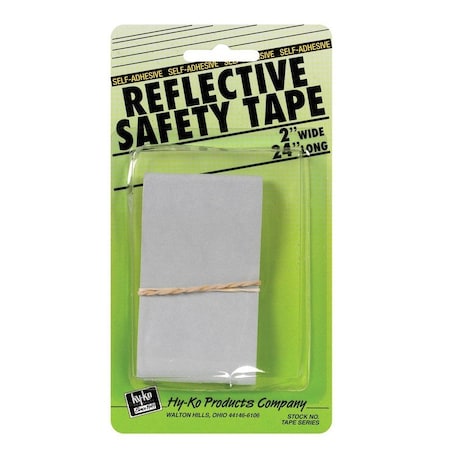 Tape Safety Reflect Solid Slvr